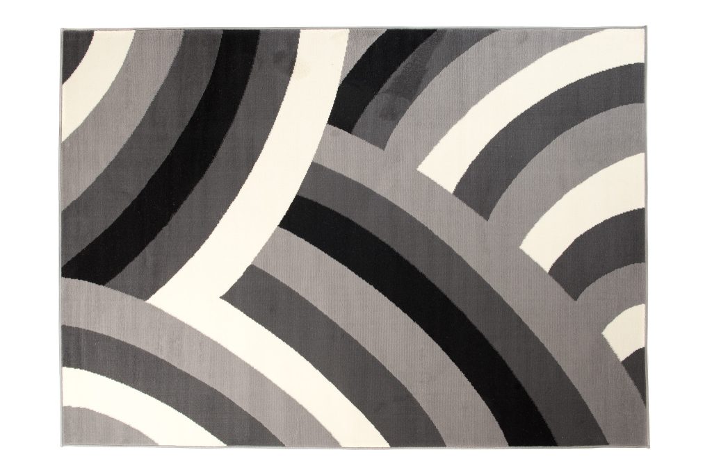 Tappeto Dream Grigio Scuro Crema Geometrico