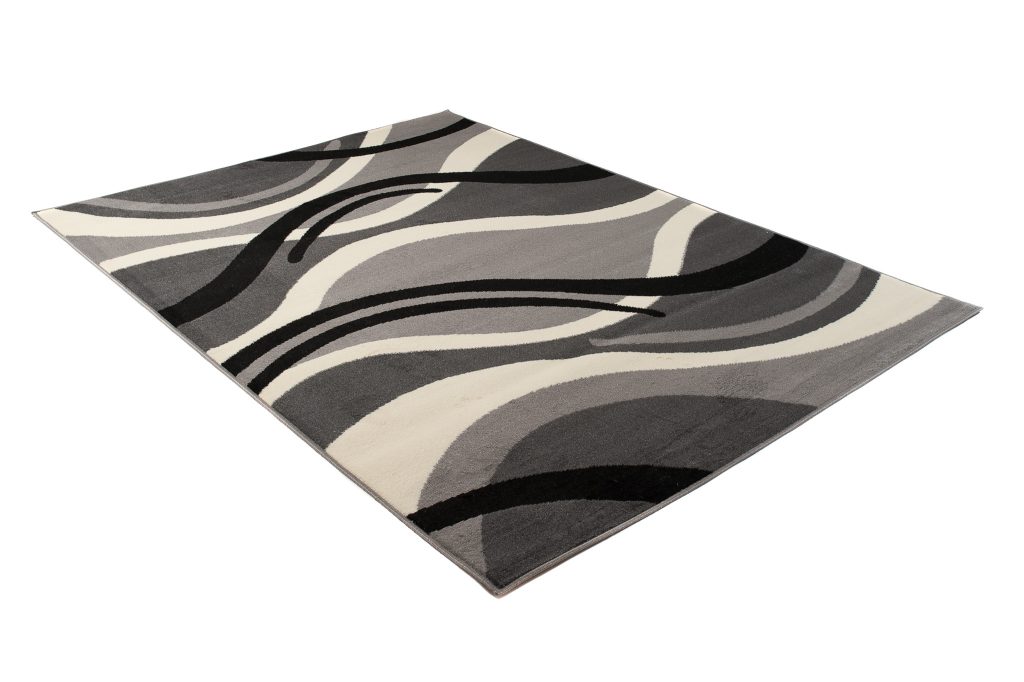 Tappeto Dream Grigio Crema Geometrico Onde