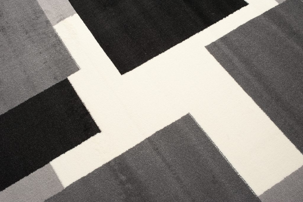 Tappeto Dream Grigio Scuro Geometrico Quadrati