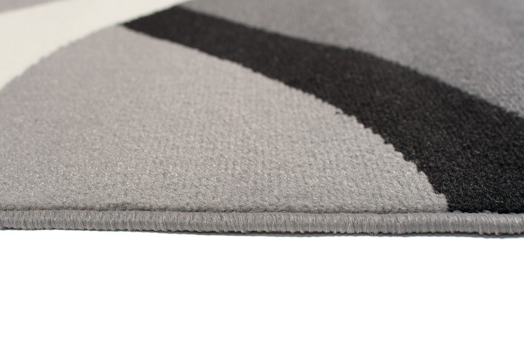 Tappeto Dream Grigio Scuro Crema Geometrico Onde
