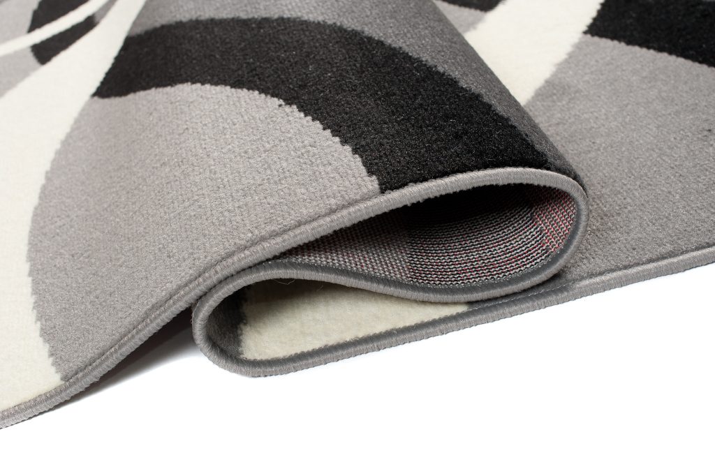 Tappeto Dream Grigio Scuro Crema Geometrico Onde