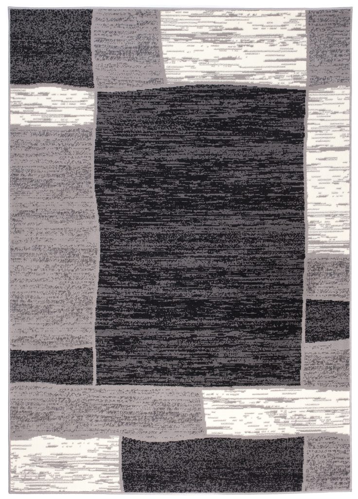 Tappeto Dream Grigio Geometrico Rettangoli Quadrati
