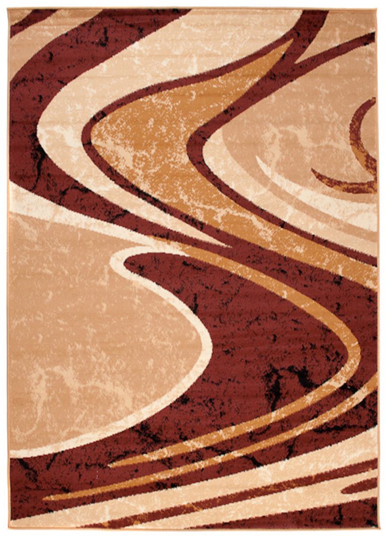 Tappeto Dream Astratto Marrone Beige Onde