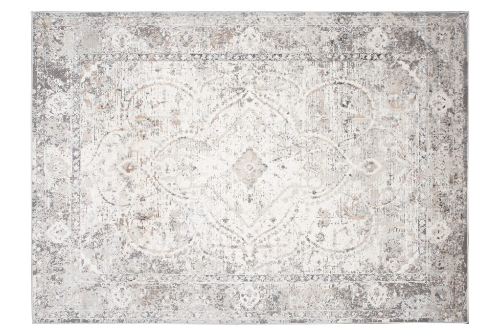Tappeto Valley Grigio Ornamenti Vintage