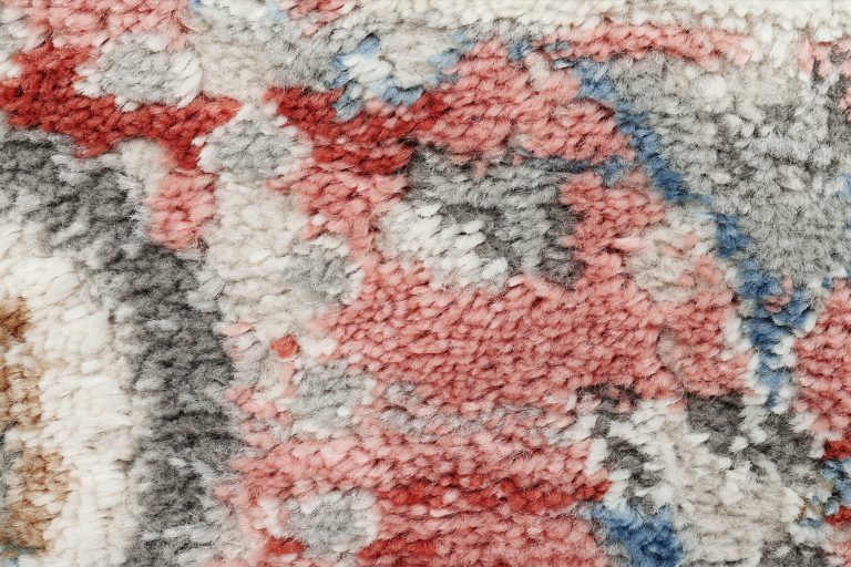 Tappeto Retro Rame Grigio Ornamenti Vintage