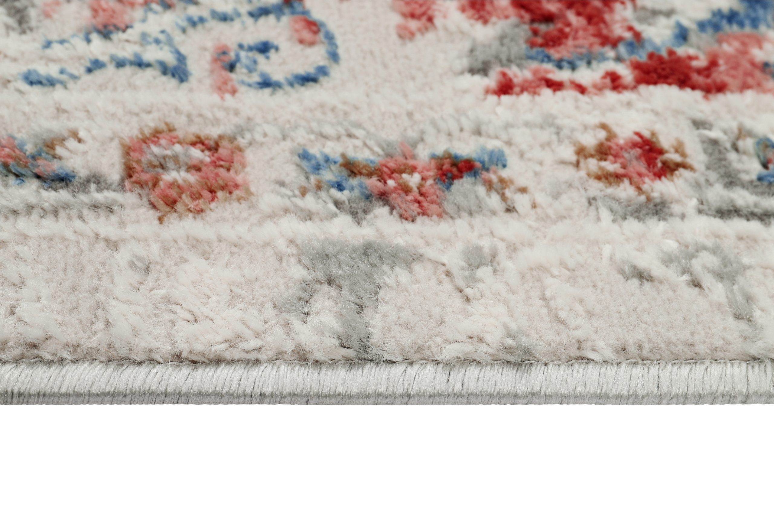 Tappeto Retro Rame Grigio Ornamenti Vintage