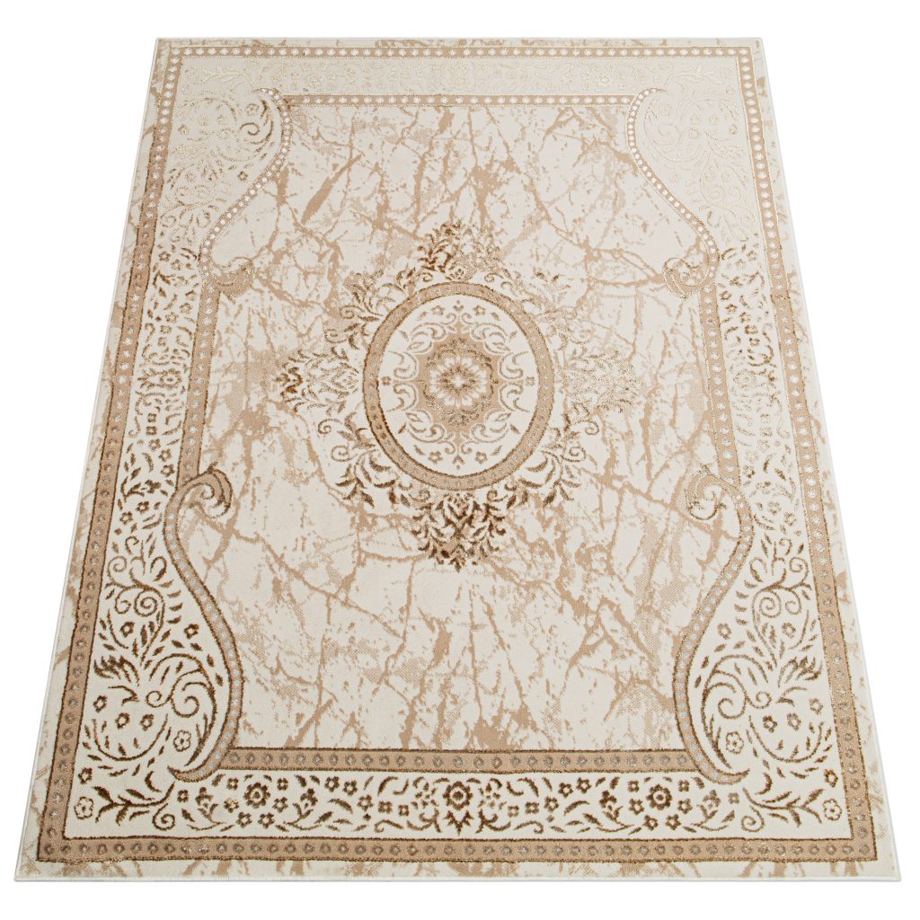 Tappeto Ares Marrone Beige Tradizionale Rosetta