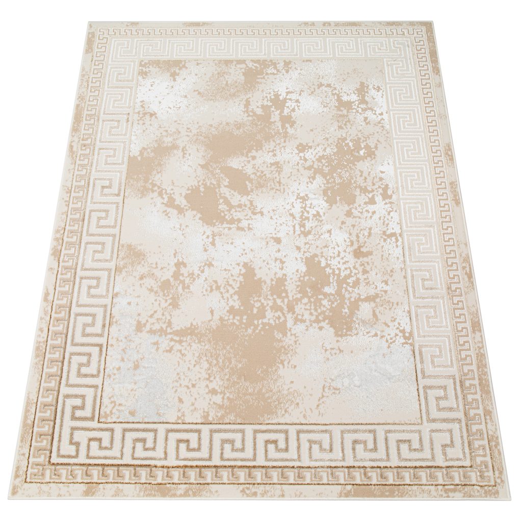 Tappeto Ares Beige Cornice Astratto