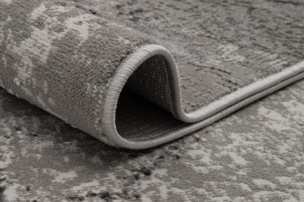 Tappeto Crystal Grigio Chiaro Marmo Effetto 3D