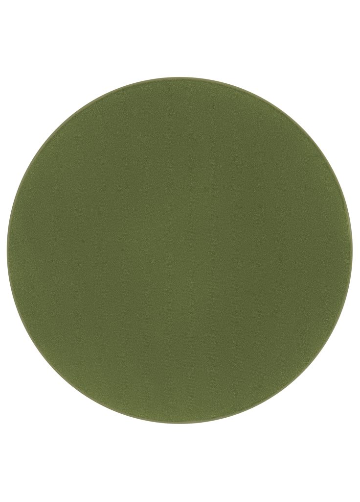 Tappeto Mono Rotondo Interno Esterno Verde