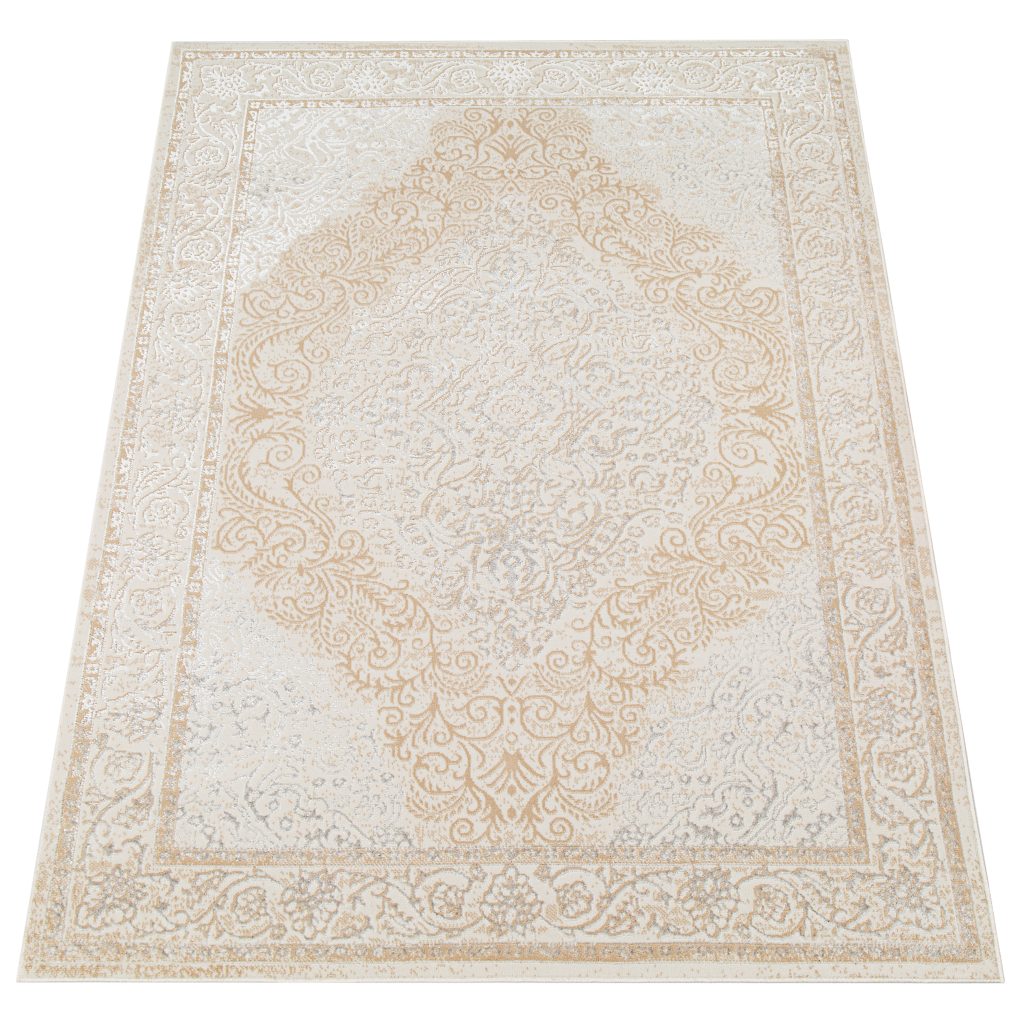 Tappeto Ares Crema Vintage Medaglione