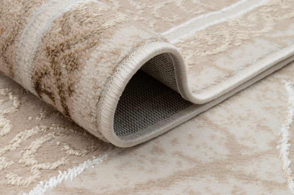 Tappeto Ares Marrone Beige Rosetta Vintage