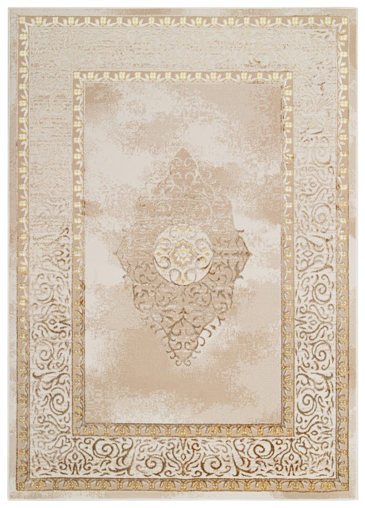 Tappeto Ares Oro Marrone Beige Rosetta
