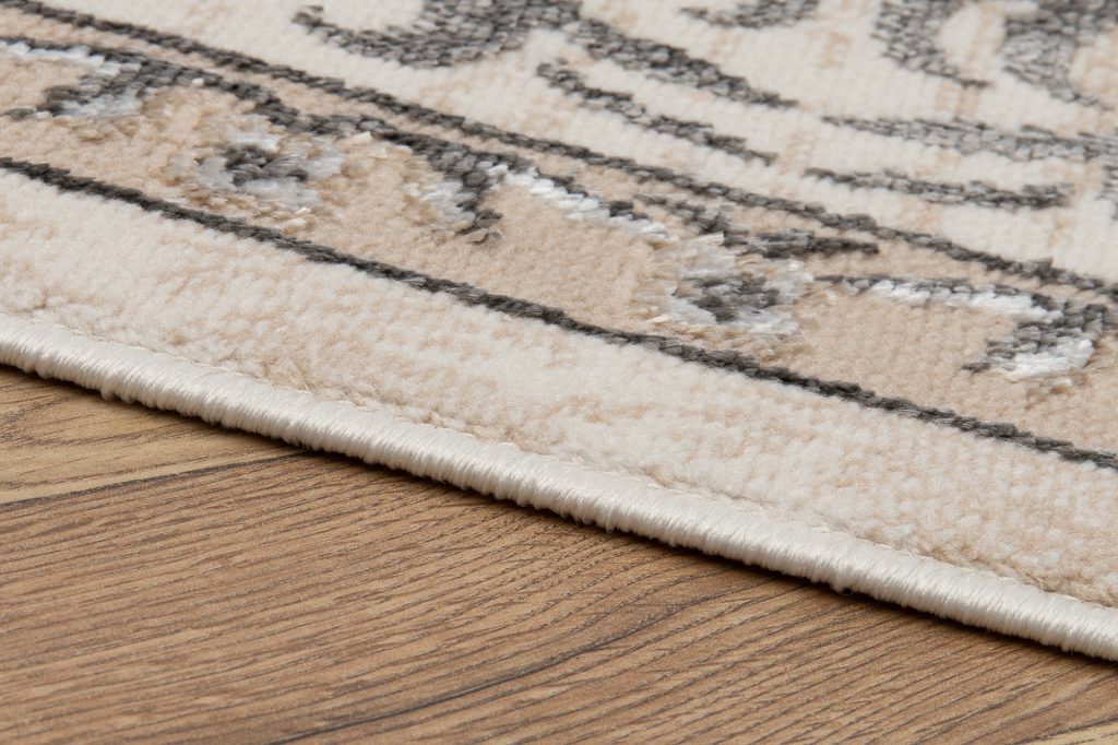 Tappeto Ares Grigio Beige Rosetta Vintage
