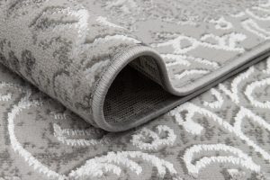 Tappeto Ares Grigio Ornamenti Vintage