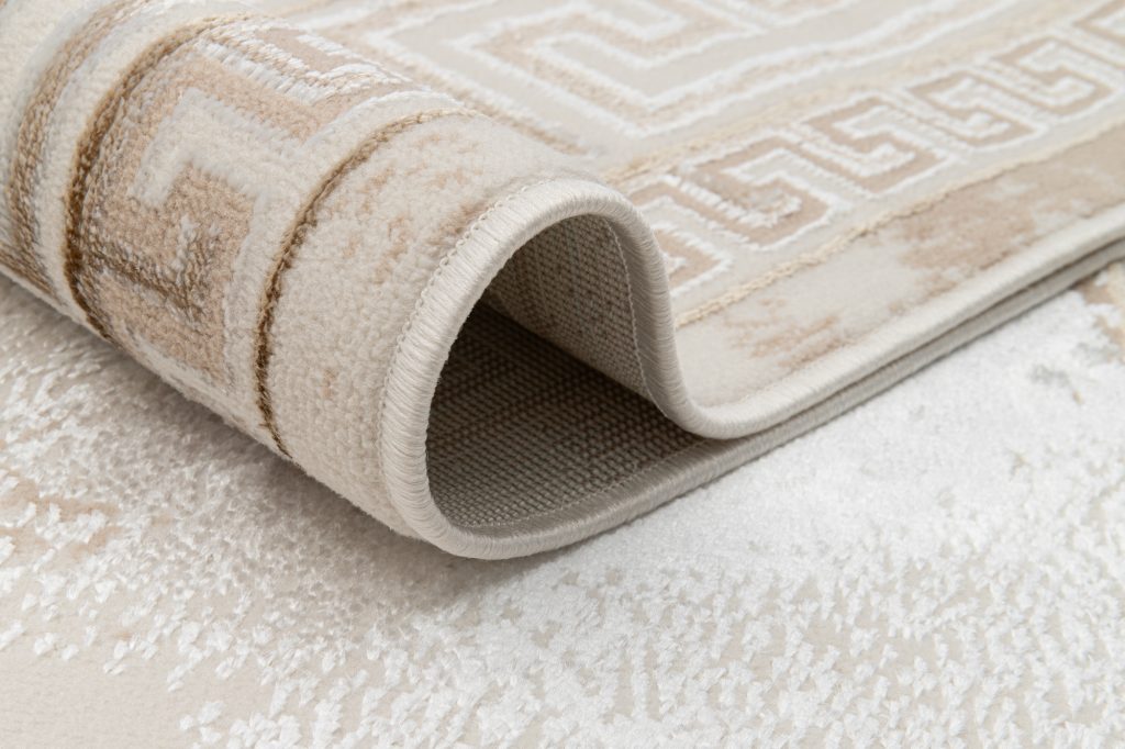 Tappeto Ares Beige Cornice Astratto
