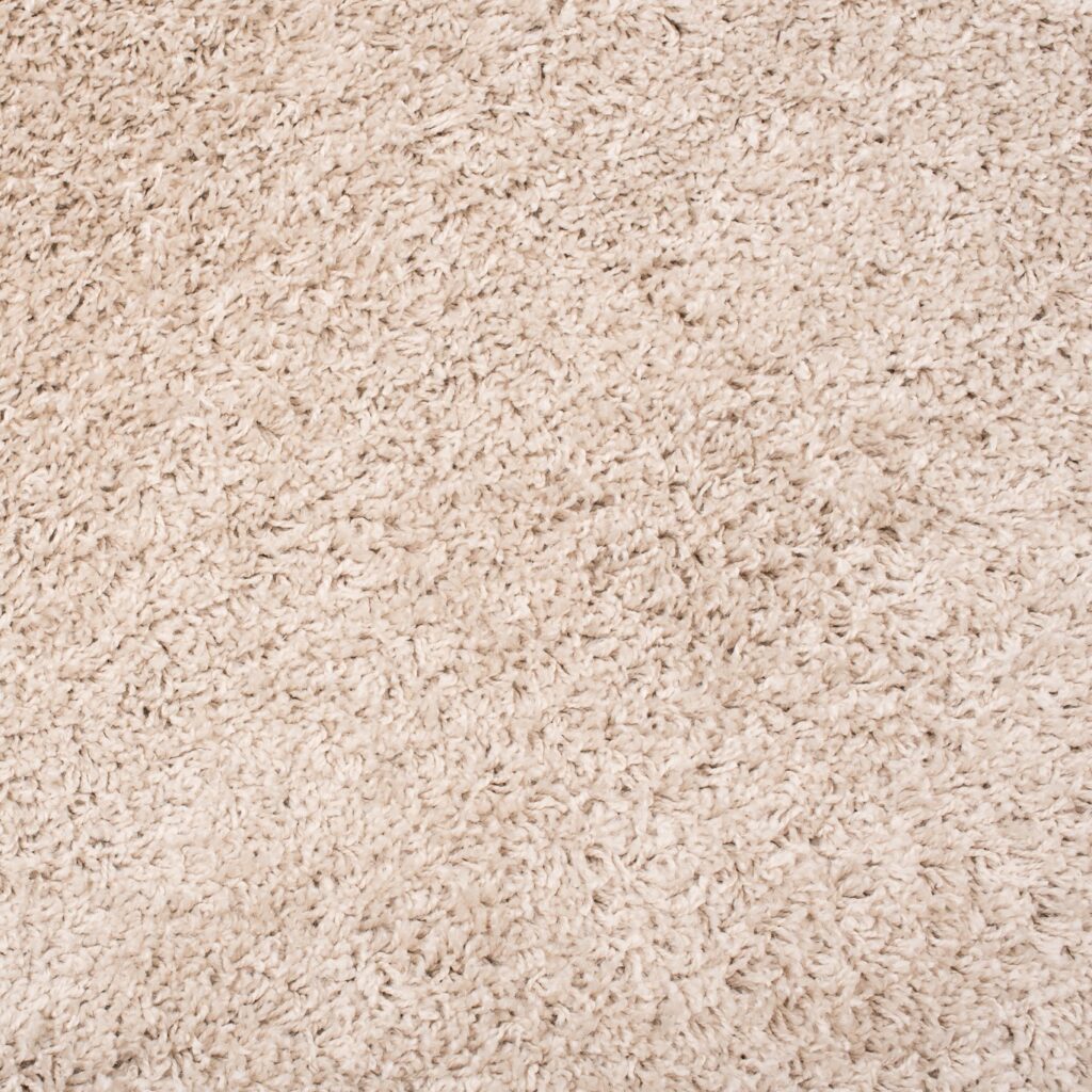 Tappeto Essence Shaggy Monocolore Beige Scuro
