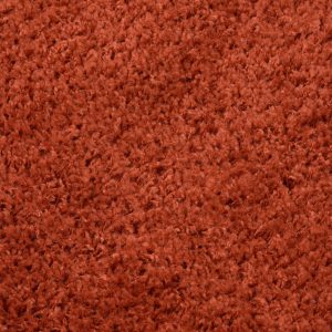 Tappeto Essence Shaggy Monocolore Terracotta