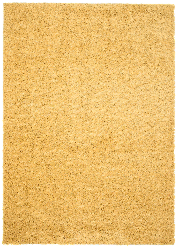 Tappeto Essence Shaggy Monocolore Senape