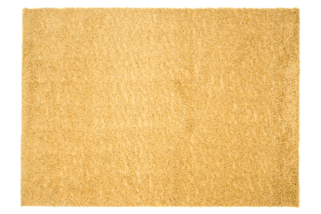Tappeto Essence Shaggy Monocolore Senape