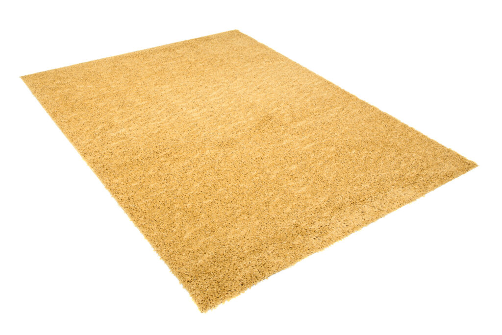 Tappeto Essence Shaggy Monocolore Senape