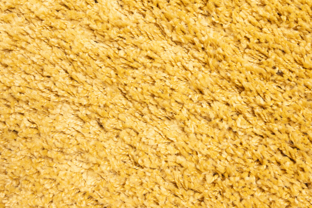 Tappeto Essence Shaggy Monocolore Senape