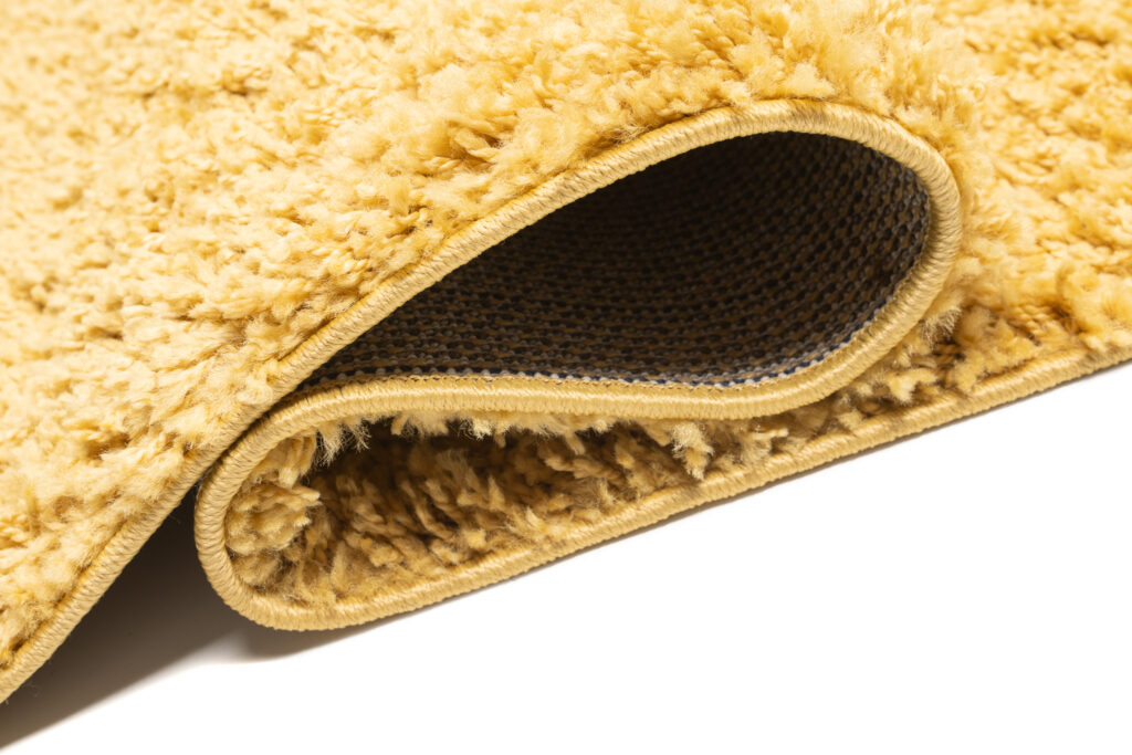 Tappeto Essence Shaggy Monocolore Senape