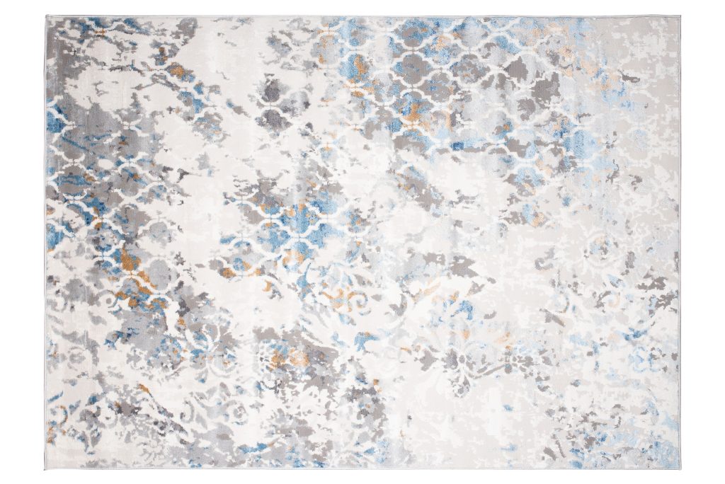 Tappeto Valley Grigio Blu Vintage Trellis