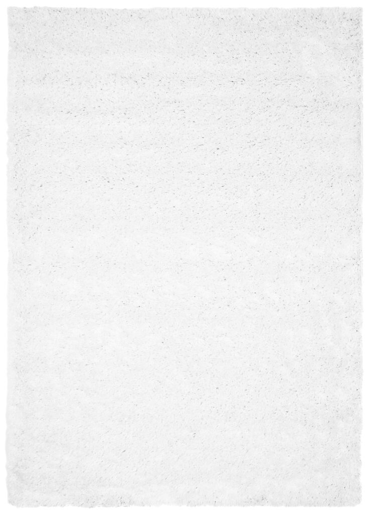 Tappeto Essence Shaggy Monocolore Crema