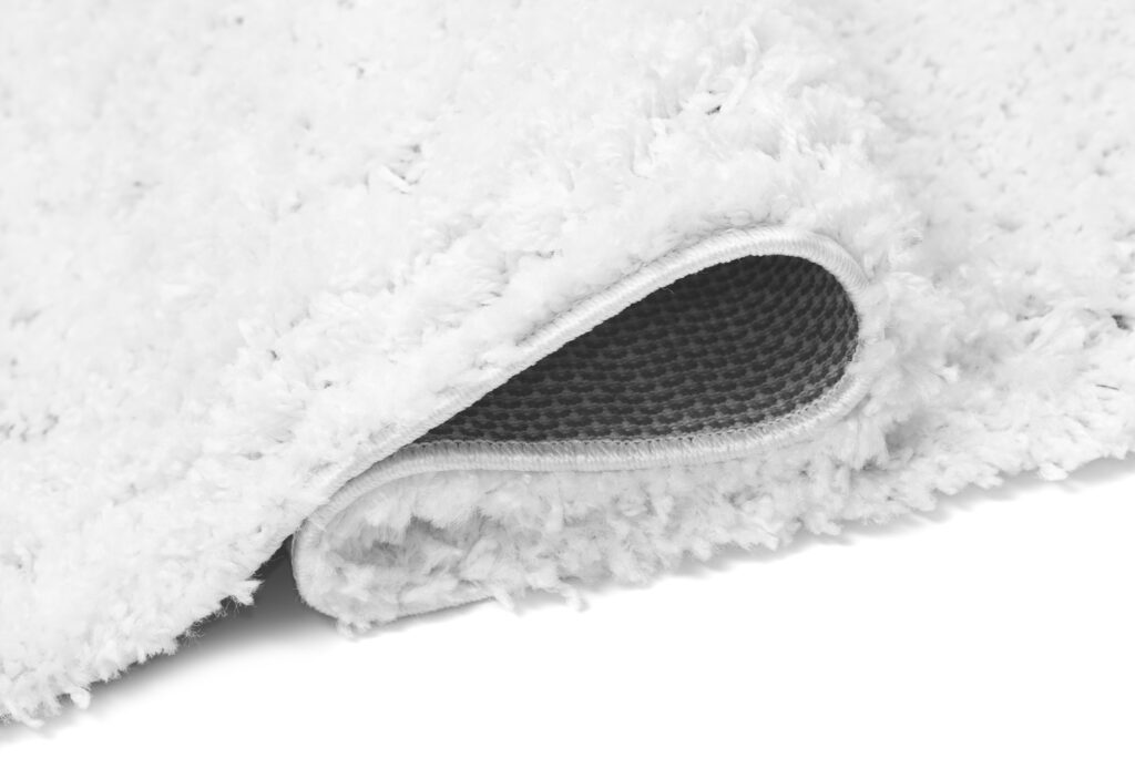Tappeto Essence Shaggy Monocolore Crema