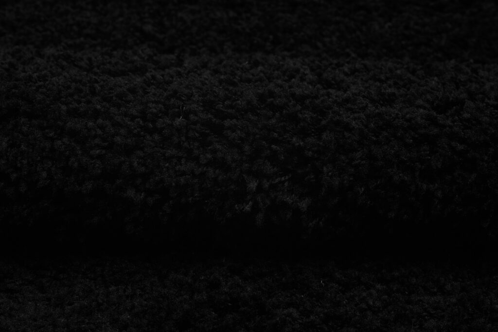 Tappeto Essence Shaggy Monocolore Nero