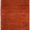 Tappeto Essence Shaggy Monocolore Terracotta
