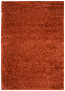 Tappeto Essence Shaggy Monocolore Terracotta
