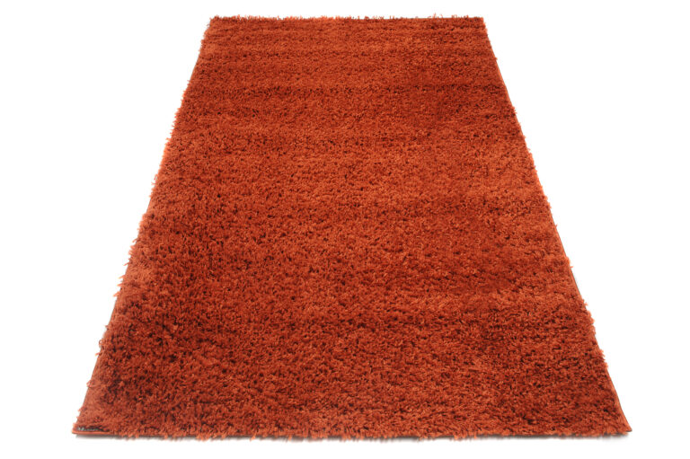 Tappeto Essence Shaggy Monocolore Terracotta