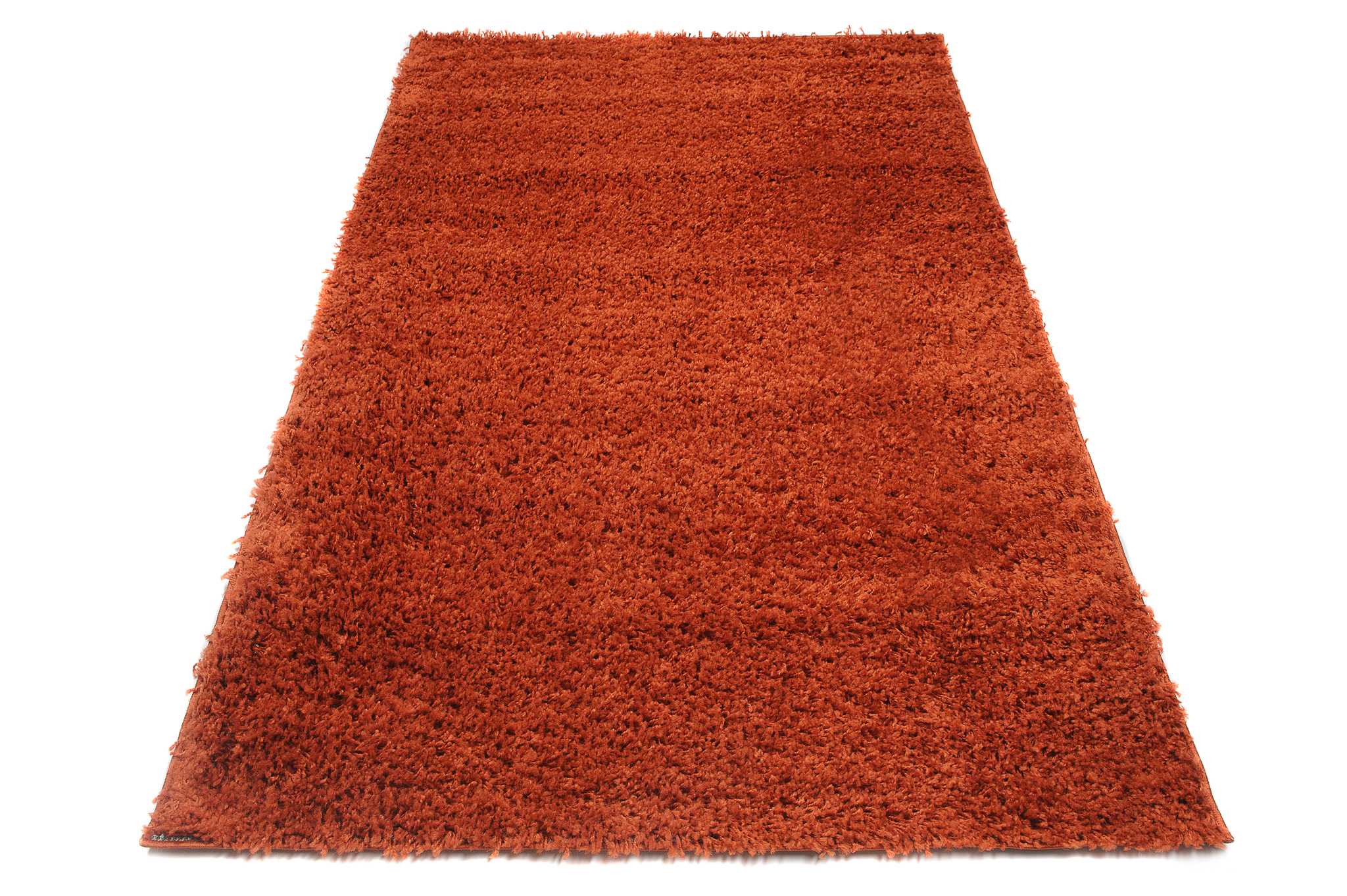 Tappeto Essence Shaggy Monocolore Terracotta