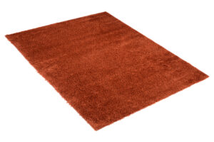 Tappeto Essence Shaggy Monocolore Terracotta