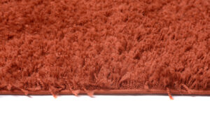 Tappeto Essence Shaggy Monocolore Terracotta