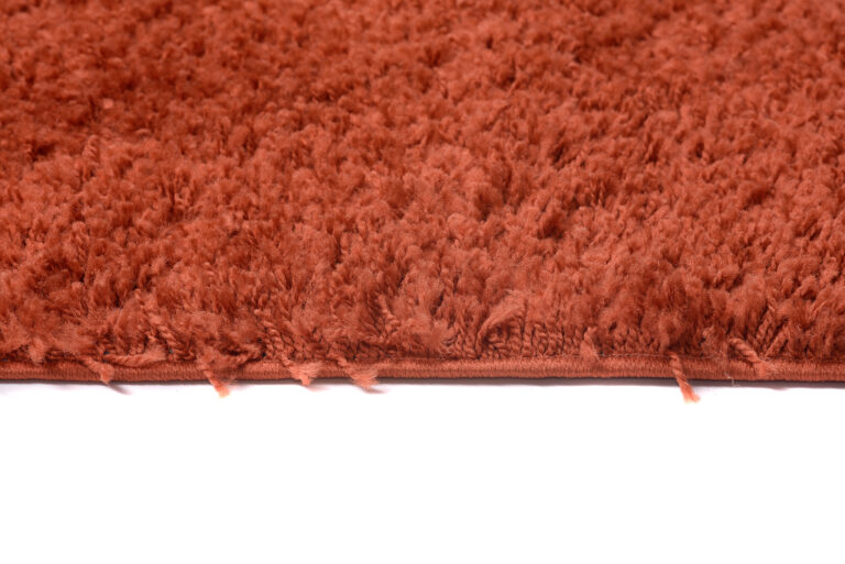 Tappeto Essence Shaggy Monocolore Terracotta