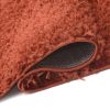 Tappeto Essence Shaggy Monocolore Terracotta