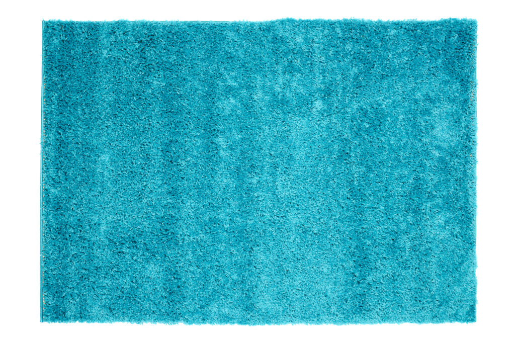 Tappeto Essence Shaggy Monocolore Turchese