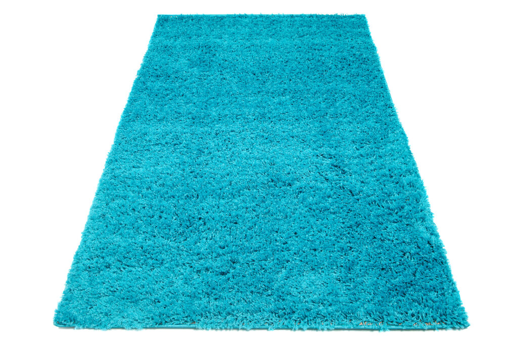 Tappeto Essence Shaggy Monocolore Turchese