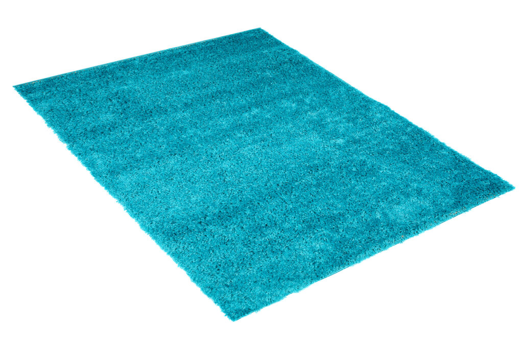 Tappeto Essence Shaggy Monocolore Turchese