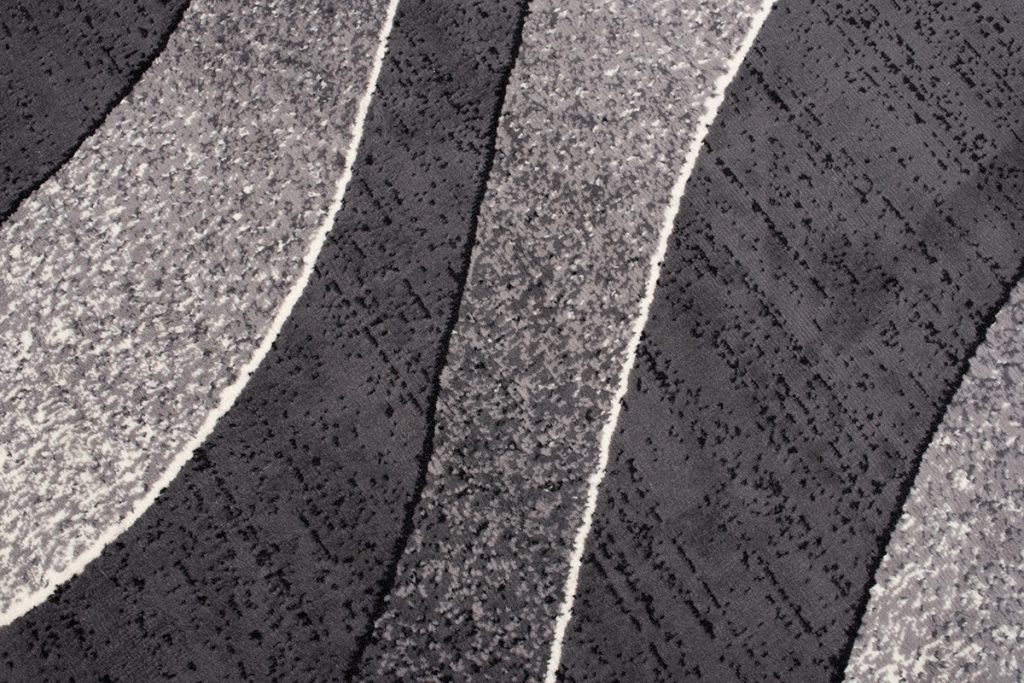 Tappeto Dream Moderno Grigio Scuro Onde
