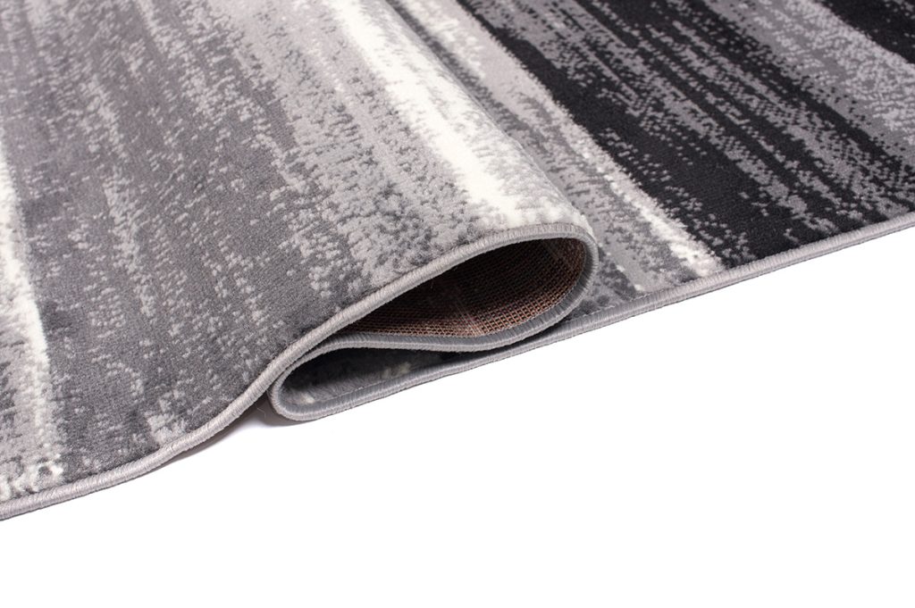 Tappeto Dream Astratto Grigio Nero Linee