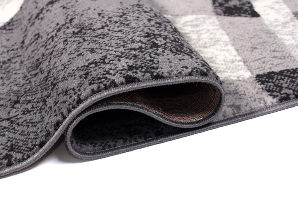 Tappeto Dream Geometrico Grigio Scuro Cerchi