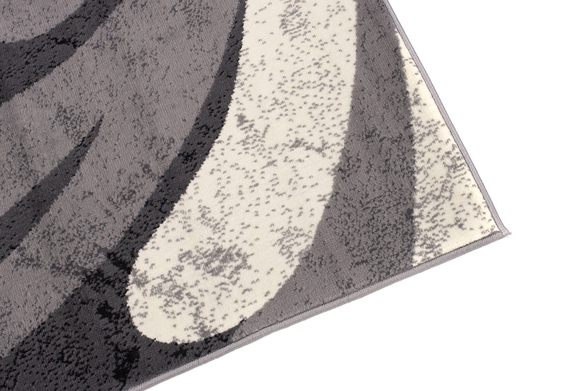 Tappeto Dream Astratto Grigio Onde Fine