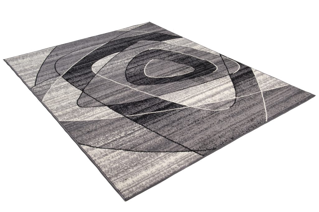Tappeto Dream Geometrico Grigio Triangoli