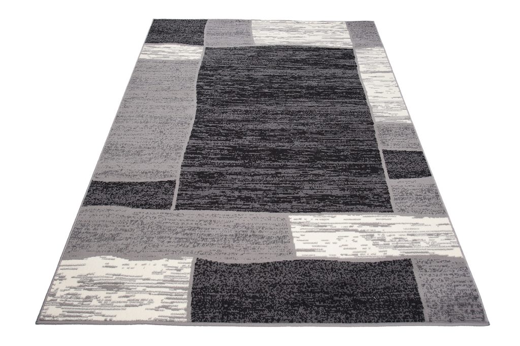 Tappeto Dream Grigio Geometrico Rettangoli Quadrati