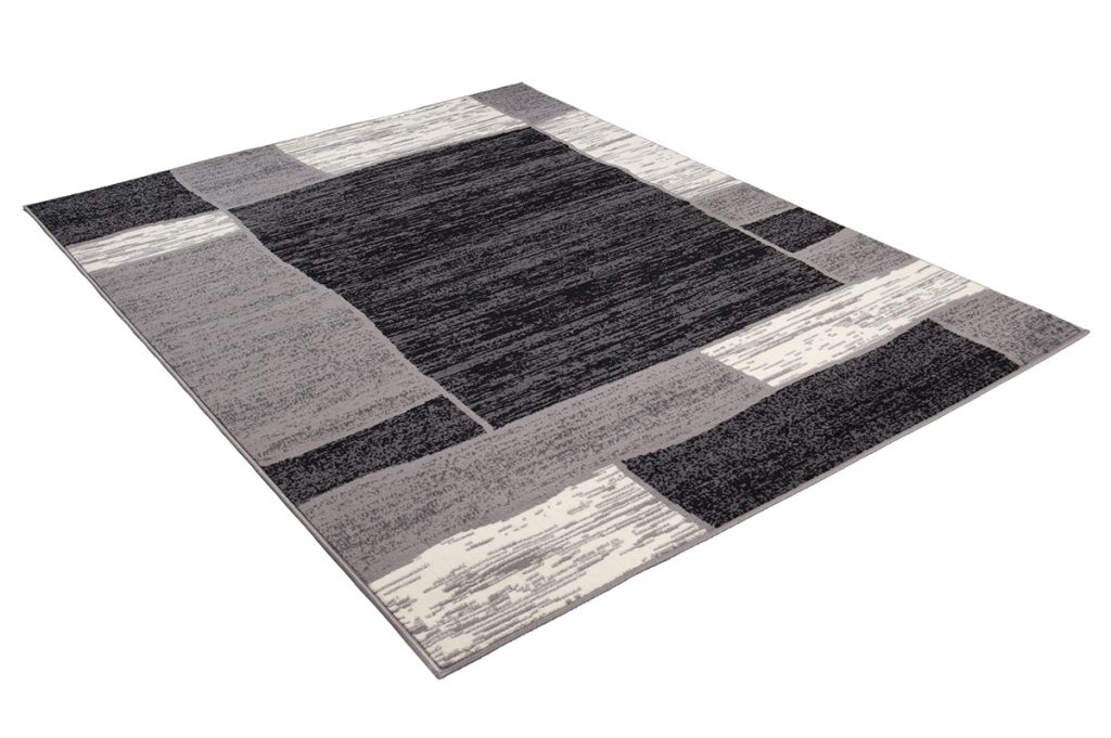 Tappeto Dream Grigio Geometrico Rettangoli Quadrati