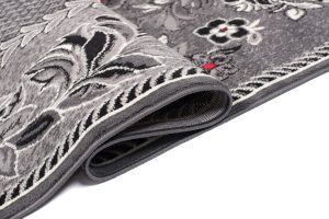 Tappeto Dream Tradizionae Grigio Motivo Floreale